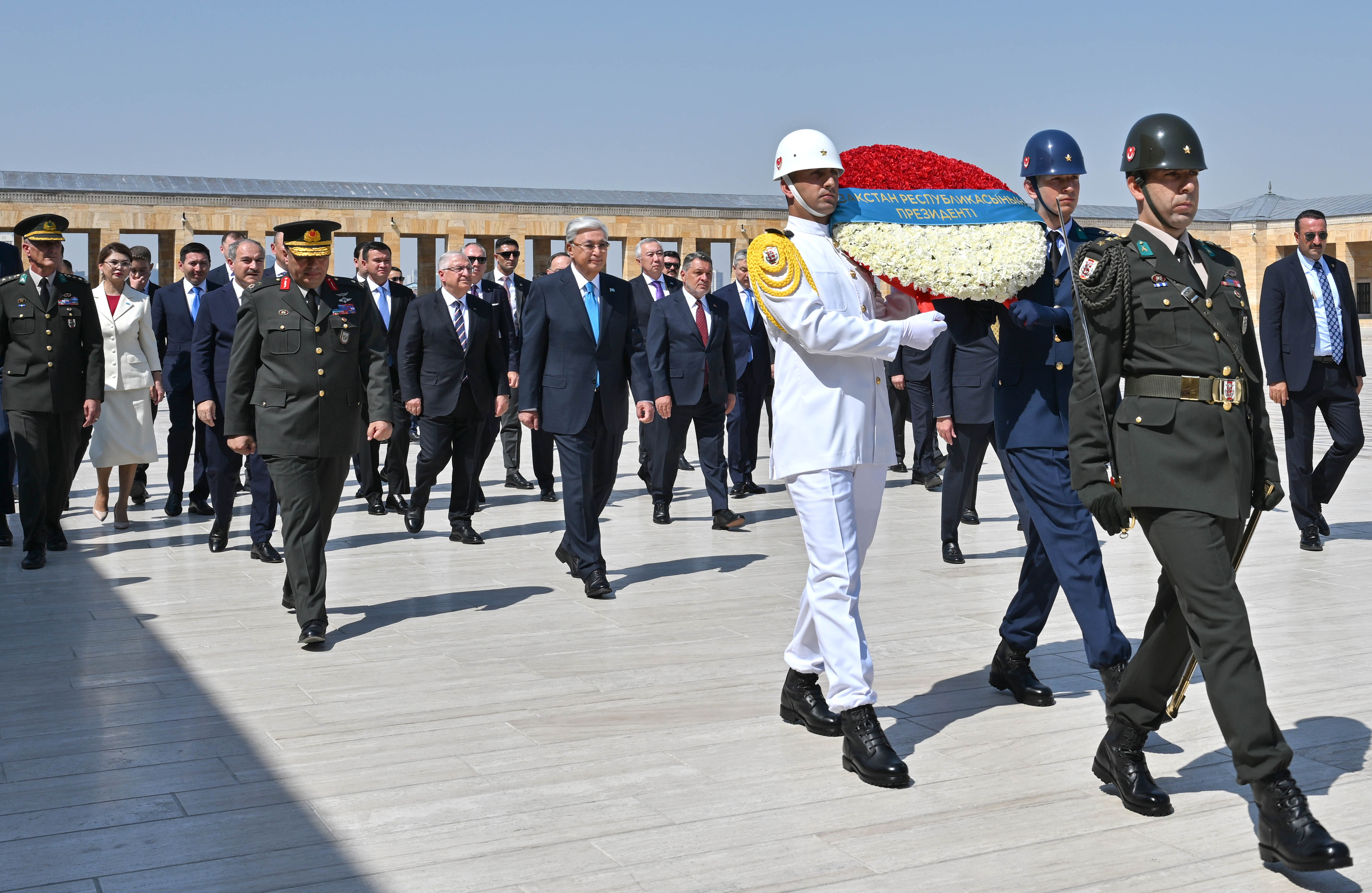 President Kassym-Jomart Tokayev Visits Mustafa Kemal Atatürk’s Mausoleum