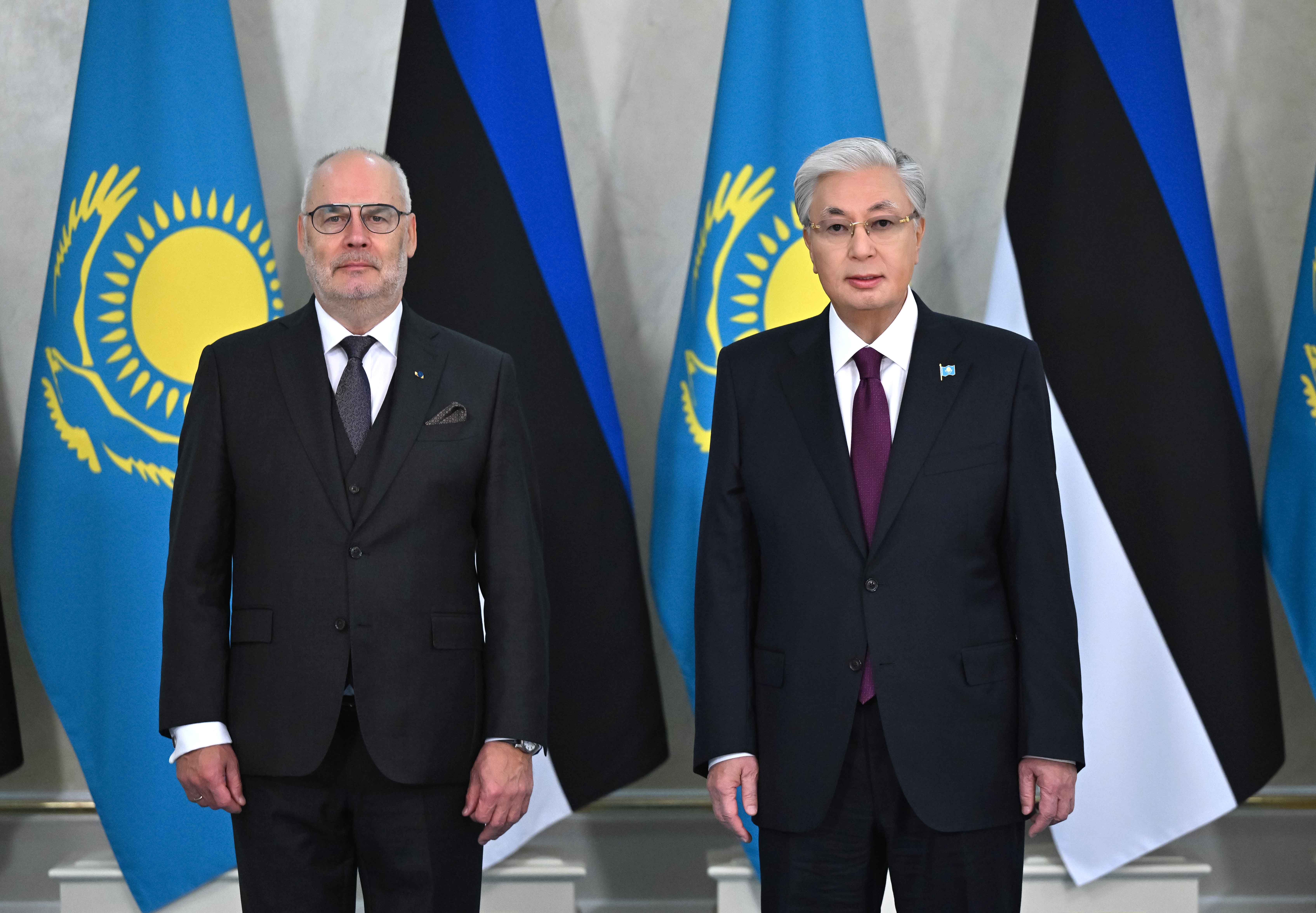 Presidents of Kazakhstan and Estonia Held Talks