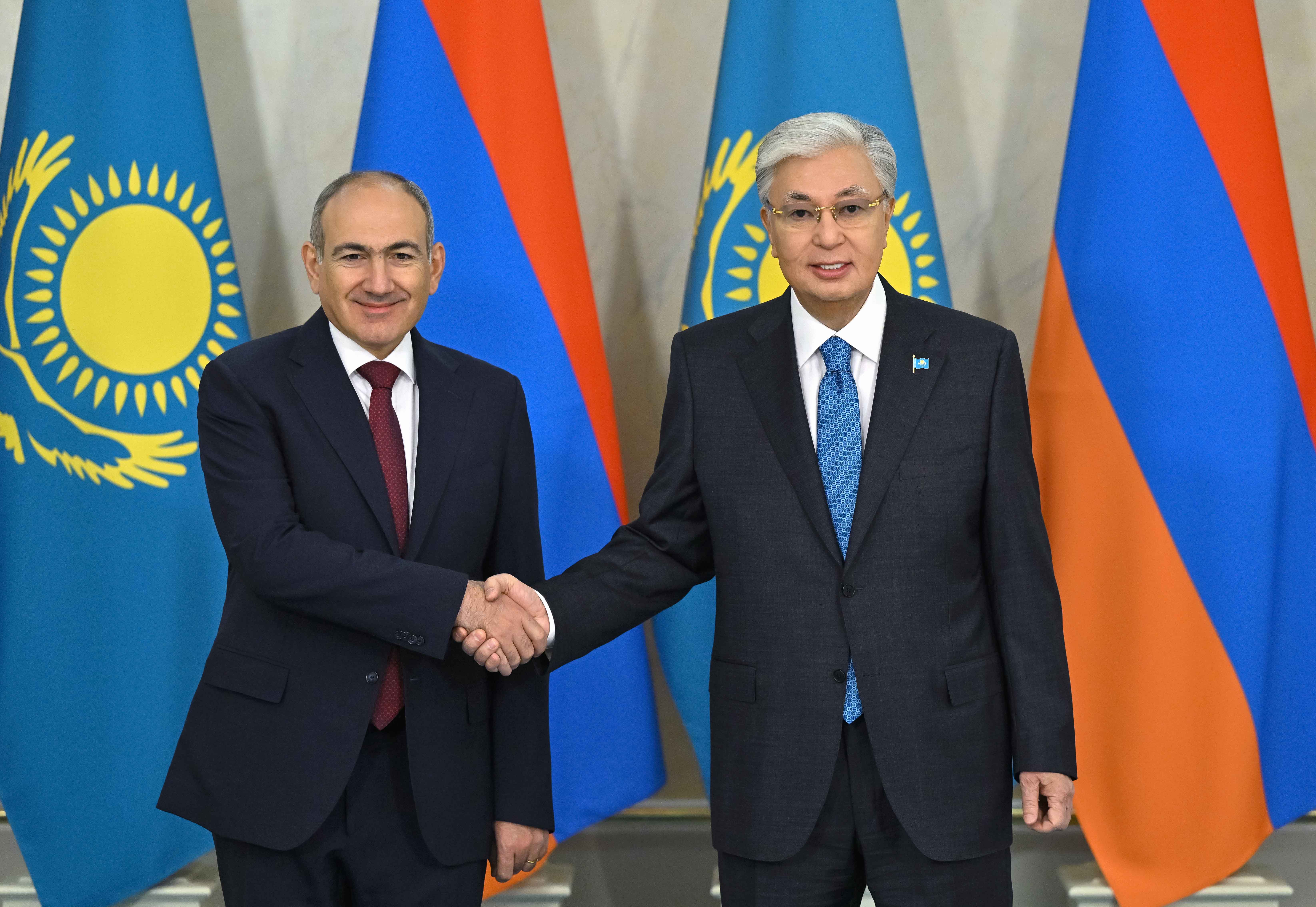 The President held talks with the Prime Minister of Armenia