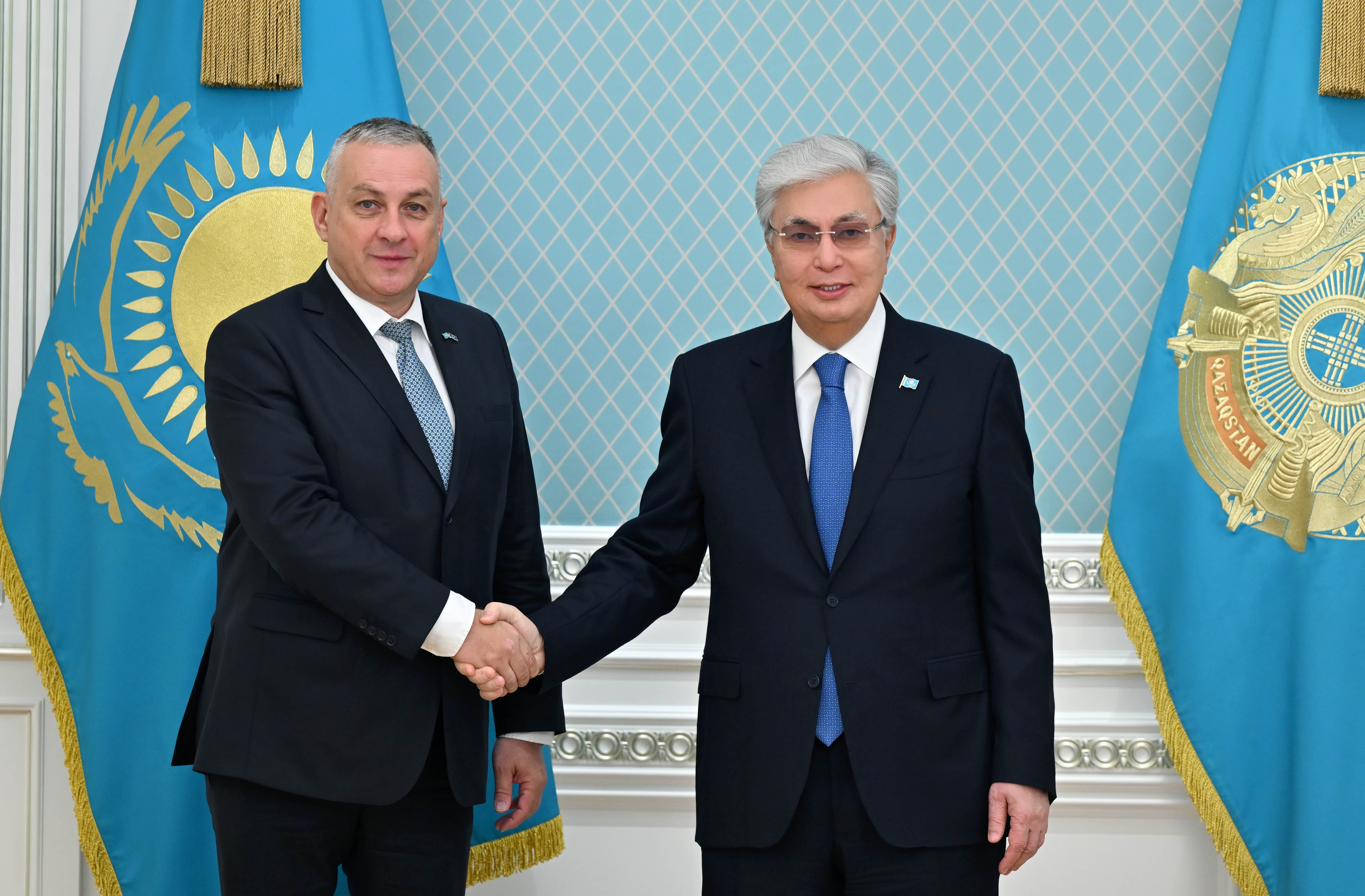 The President Tokayev received the European Commissioner for International Partnerships, Jozef Síkela