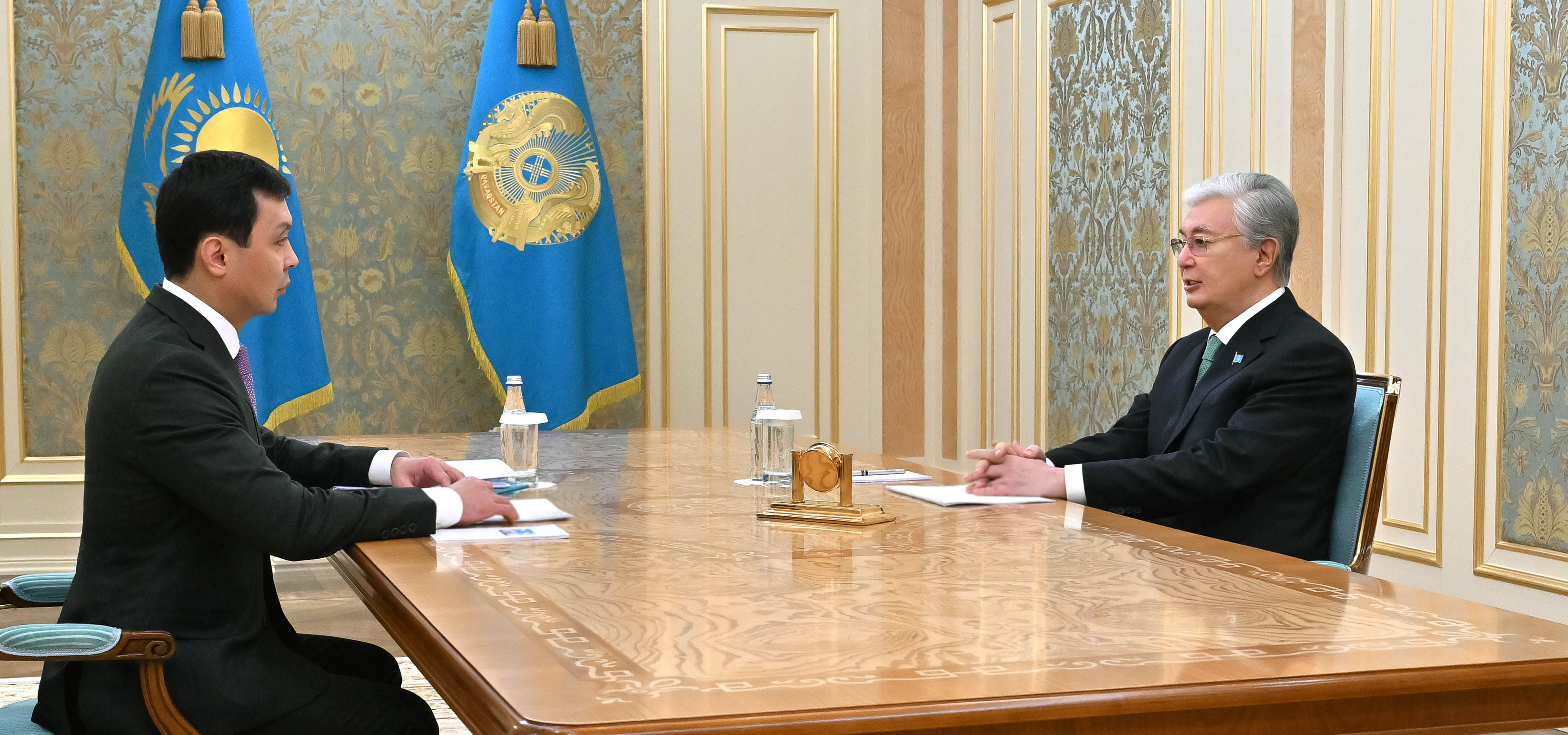 Мемлекет басшысы Cыбайлас жемқорлыққа қарсы іс-қимыл агенттігінің төрағасы Асхат Жұмағалиды қабылдады