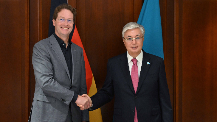 The Head of State meets with Ola Källenius, Chairman of the Management Board of Mercedes-Benz Group AG