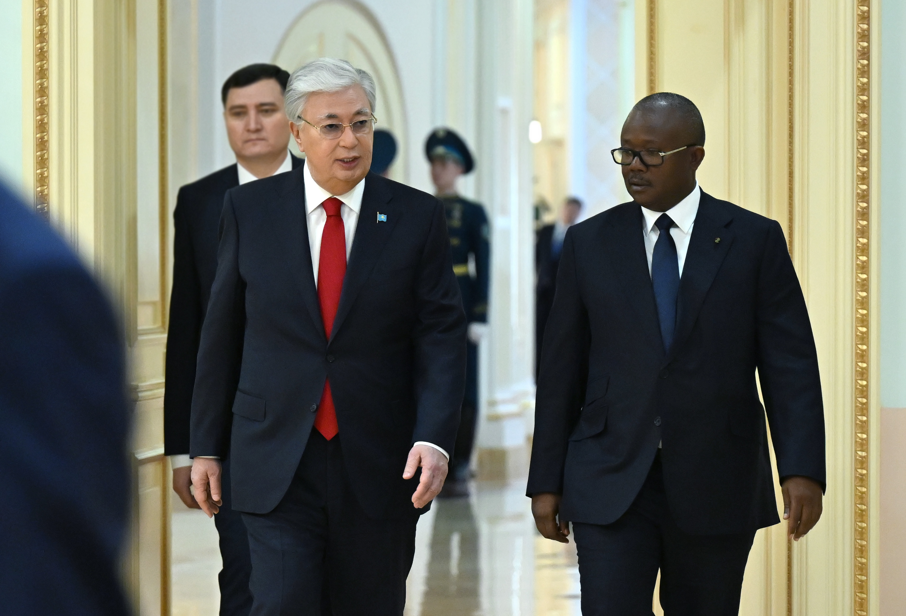 Presidents of Kazakhstan and Guinea-Bissau hold expanded format talks