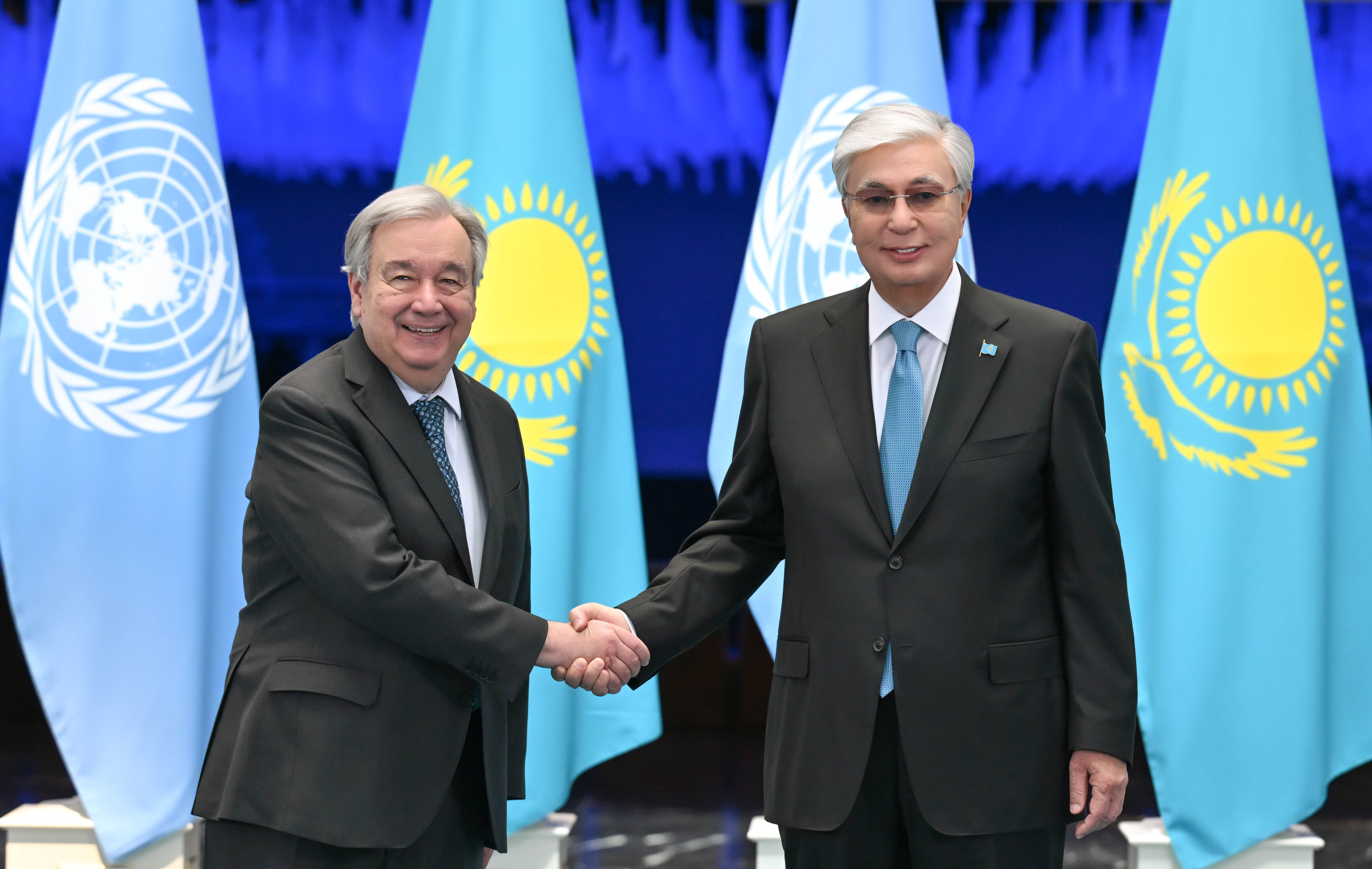 President Kassym-Jomart Tokayev held talks with UN Secretary-General António Guterres