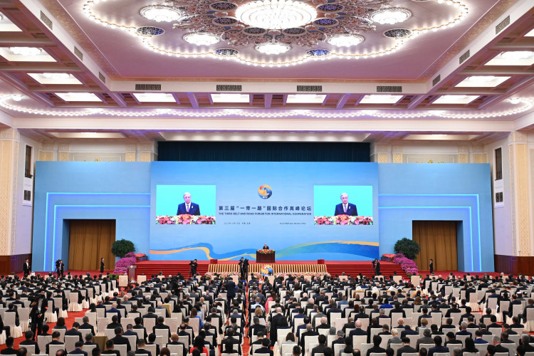 The Head of State takes part in the opening ceremony of the Third Belt and Road Forum for International Cooperation