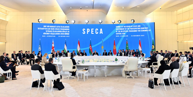 President Kassym-Jomart Tokayev participates in the first Summit of Heads of State of the UN Special Programme for the Economies of Central Asia (SPECA)