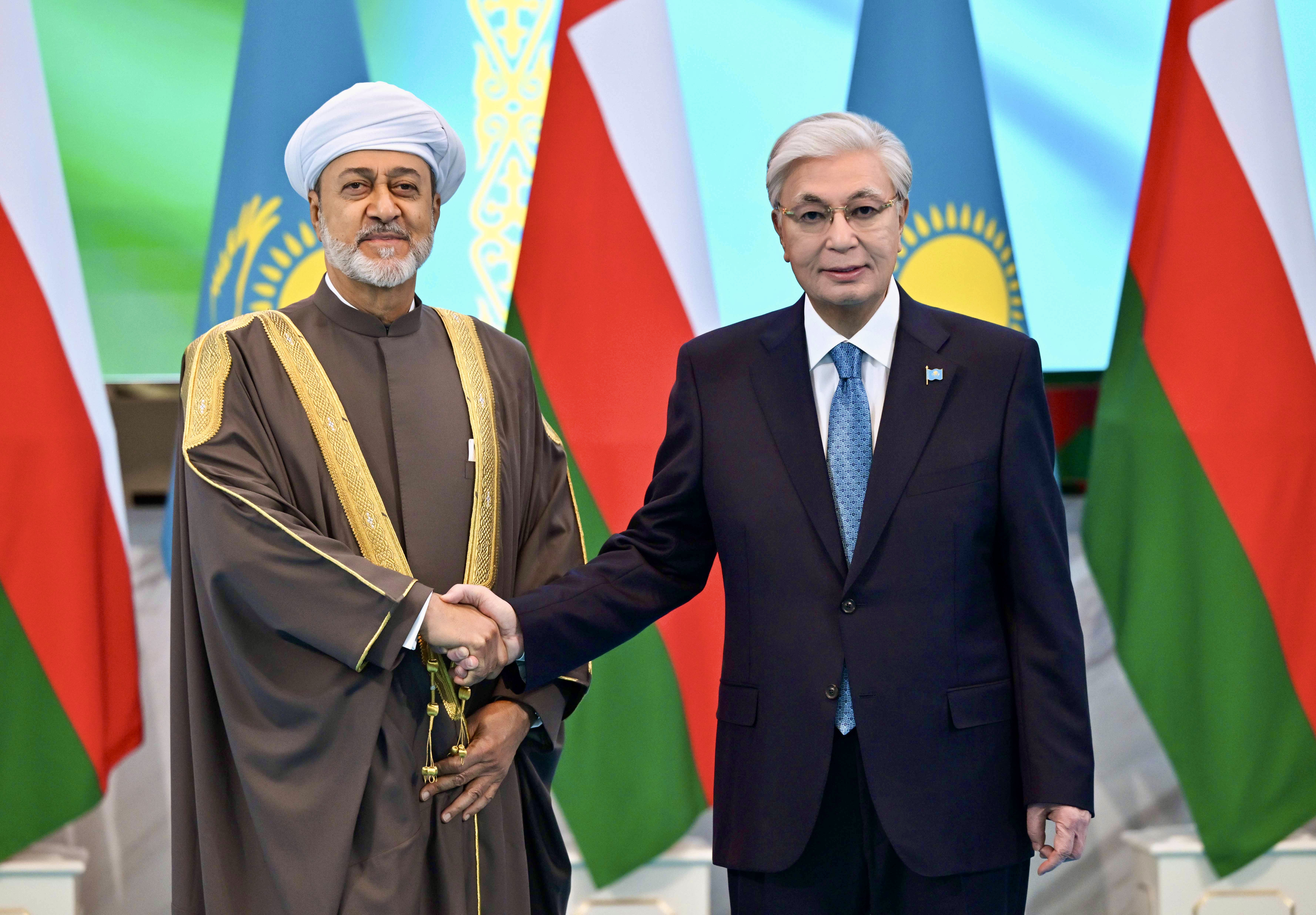 President Kassym-Jomart Tokayev and Sultan of Oman Haitham bin Tariq Al Said Hold Talks in a Narrow Format