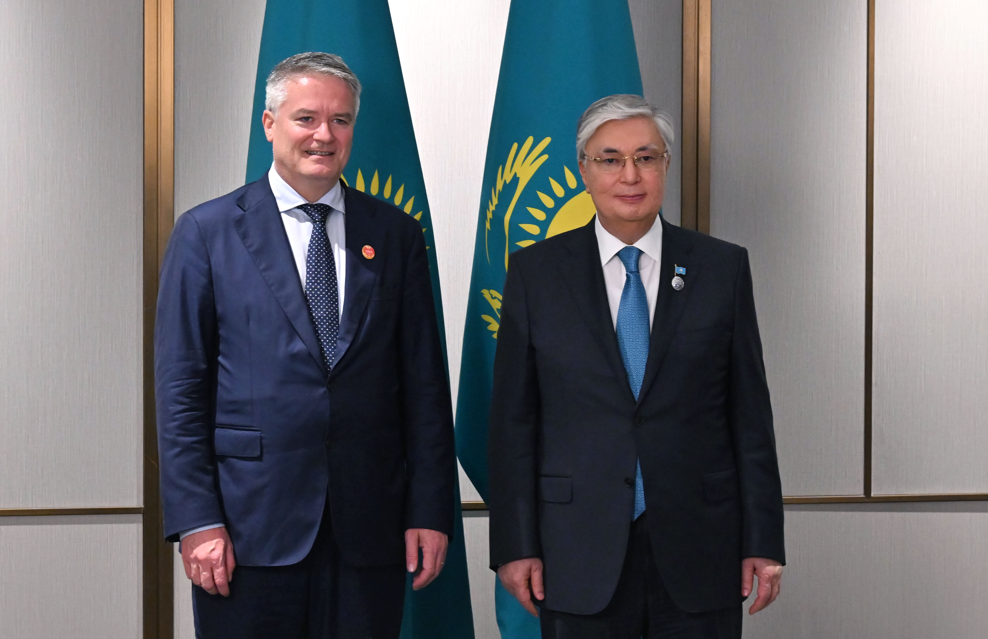 The President met with OECD Secretary-General Mathias Cormann