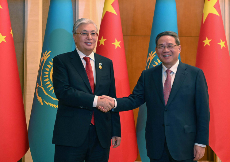 President Kassym-Jomart Tokayev meets with Premier of the State Council of the People's Republic of China Li Qiang