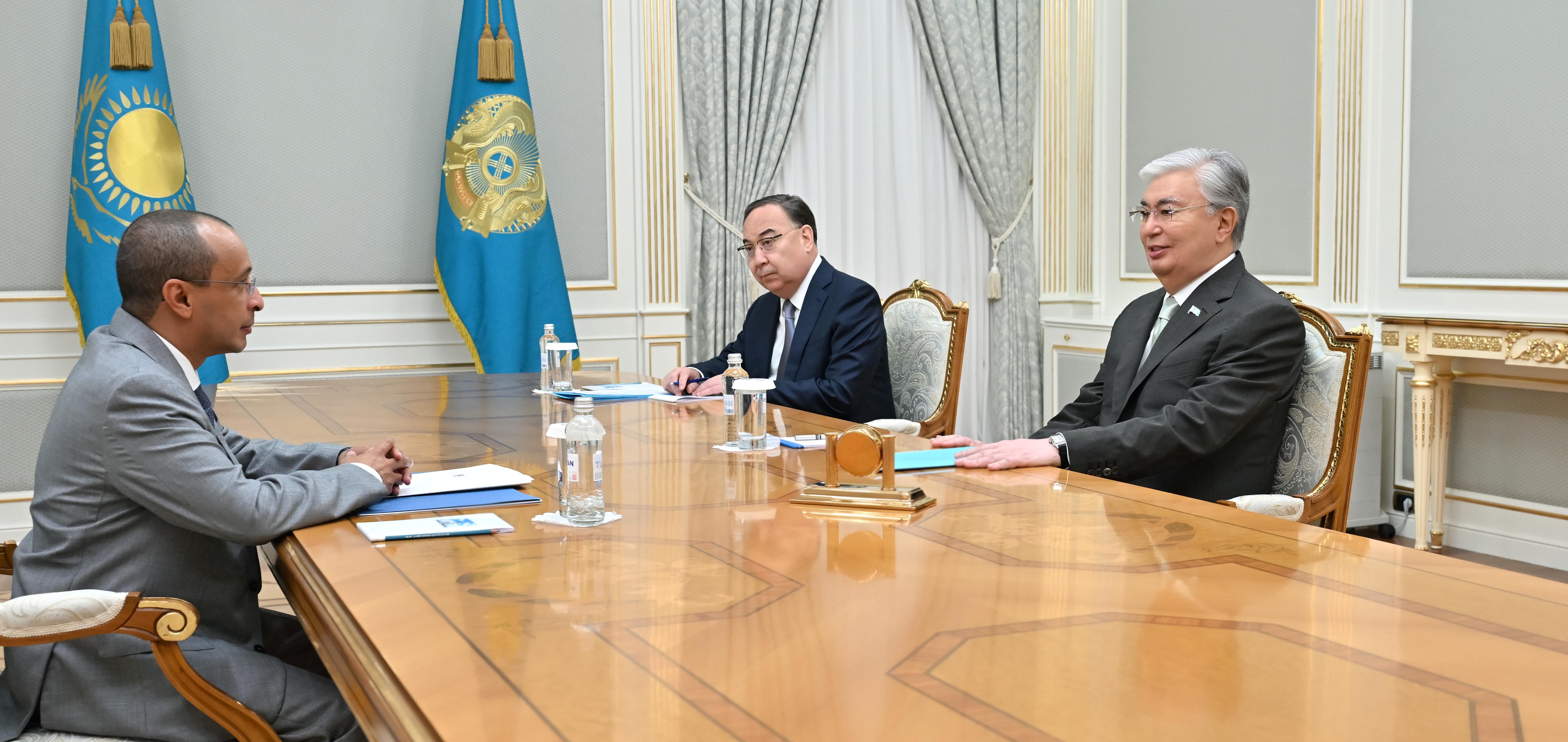 The Head of State received UAE Ambassador to Kazakhstan Mohamed Saeed Mohamed Alariqi