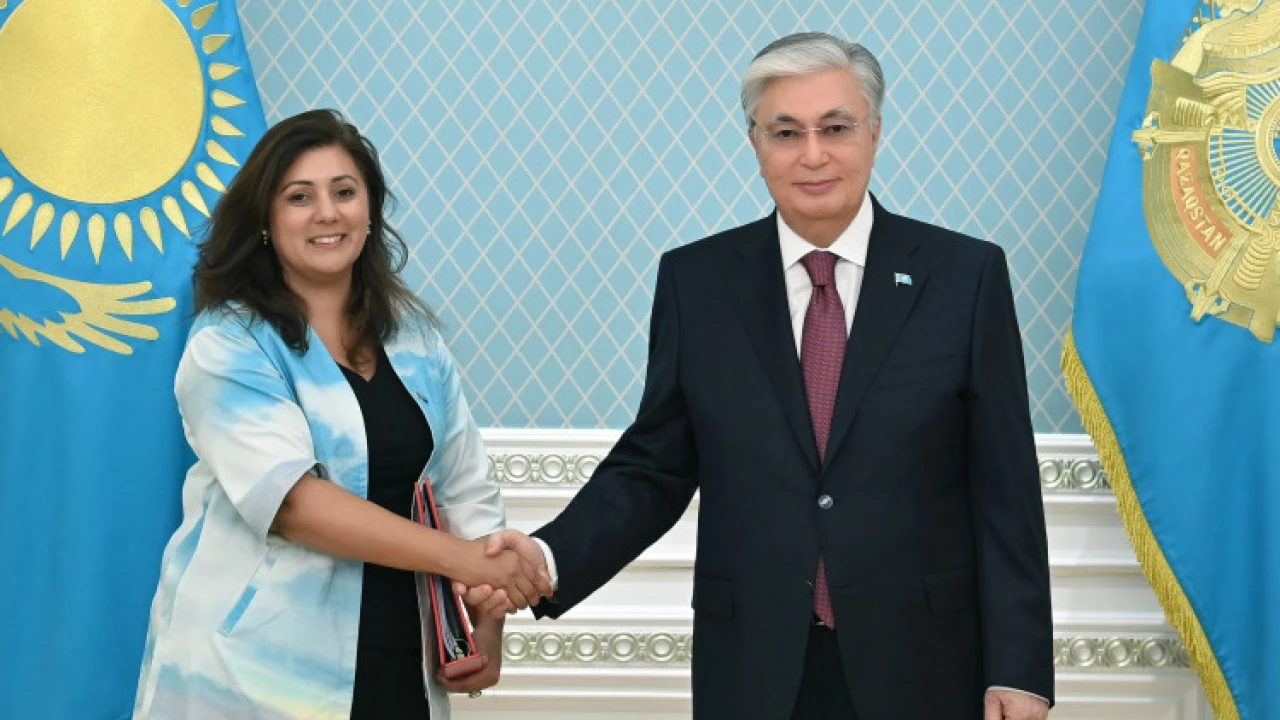 The Head of State receives the British Minister of State, Nusrat Ghani 