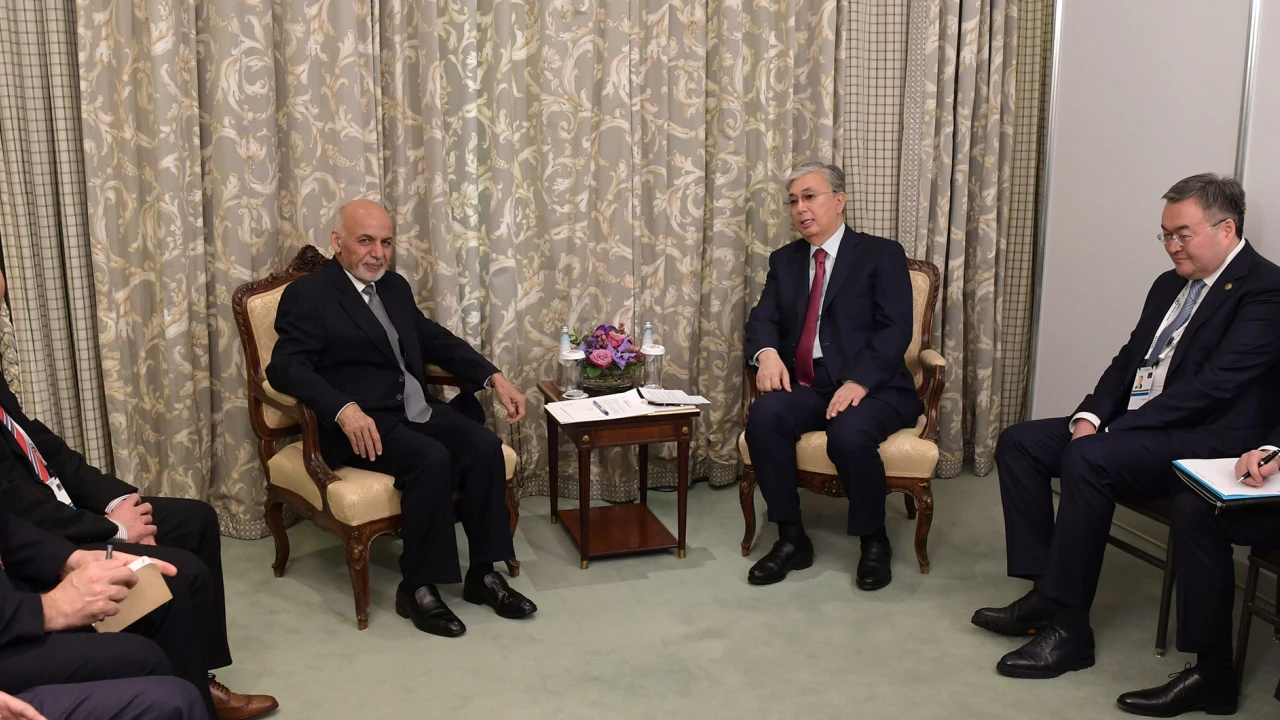 The Head of State meets President of Afghanistan Ashraf Ghani 