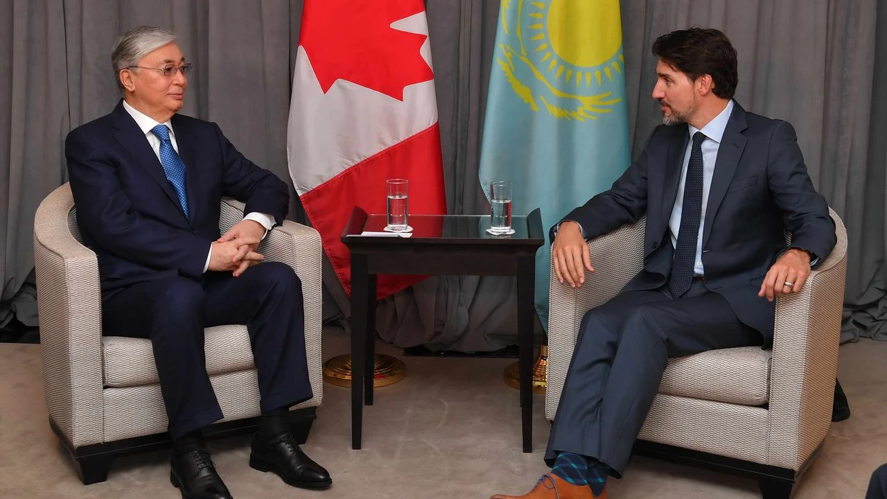 Kassym-Jomart  Tokayev held meeting with Prime Minister of Canada Justin Trudeau 