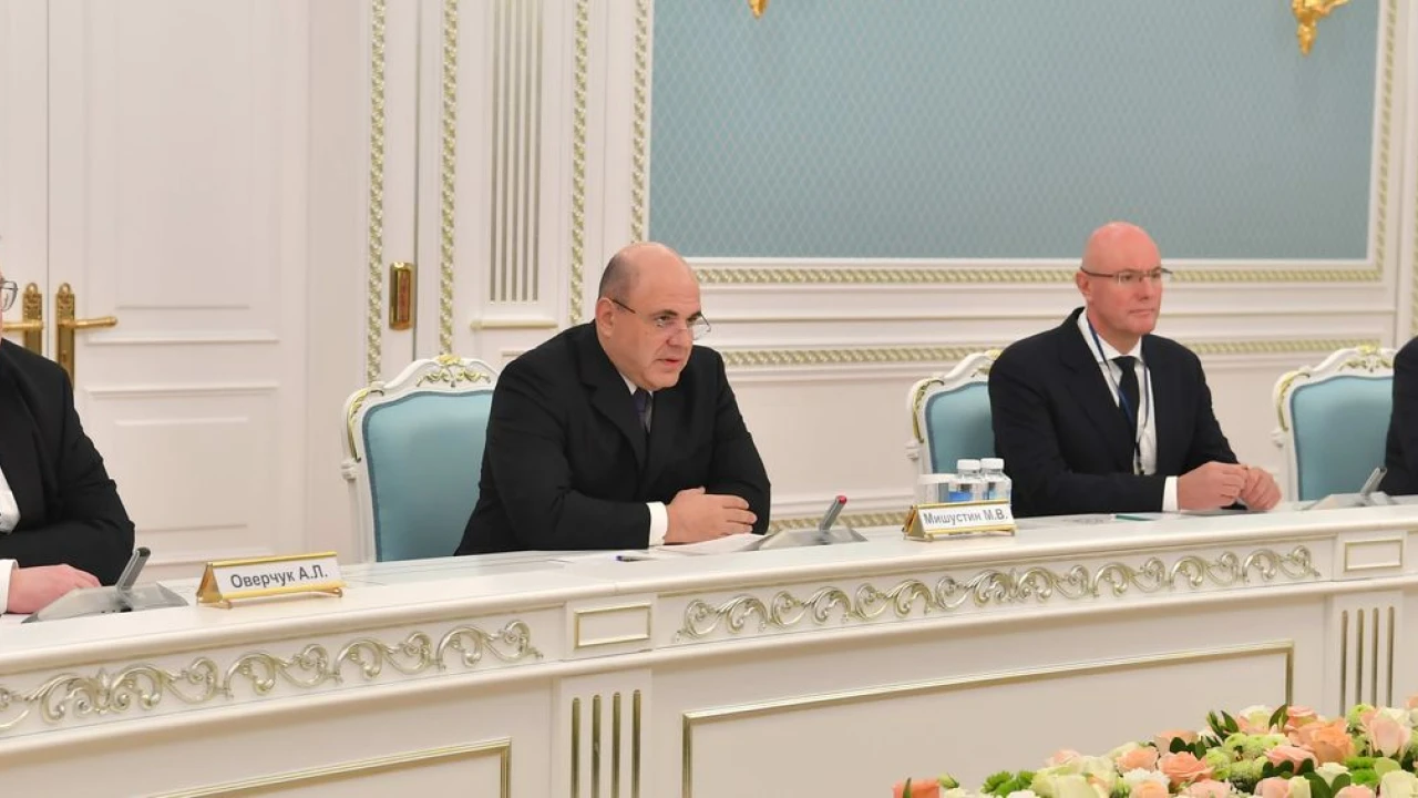 The Head of State held a meeting with Russian Prime Minister Mikhail Mishustin 