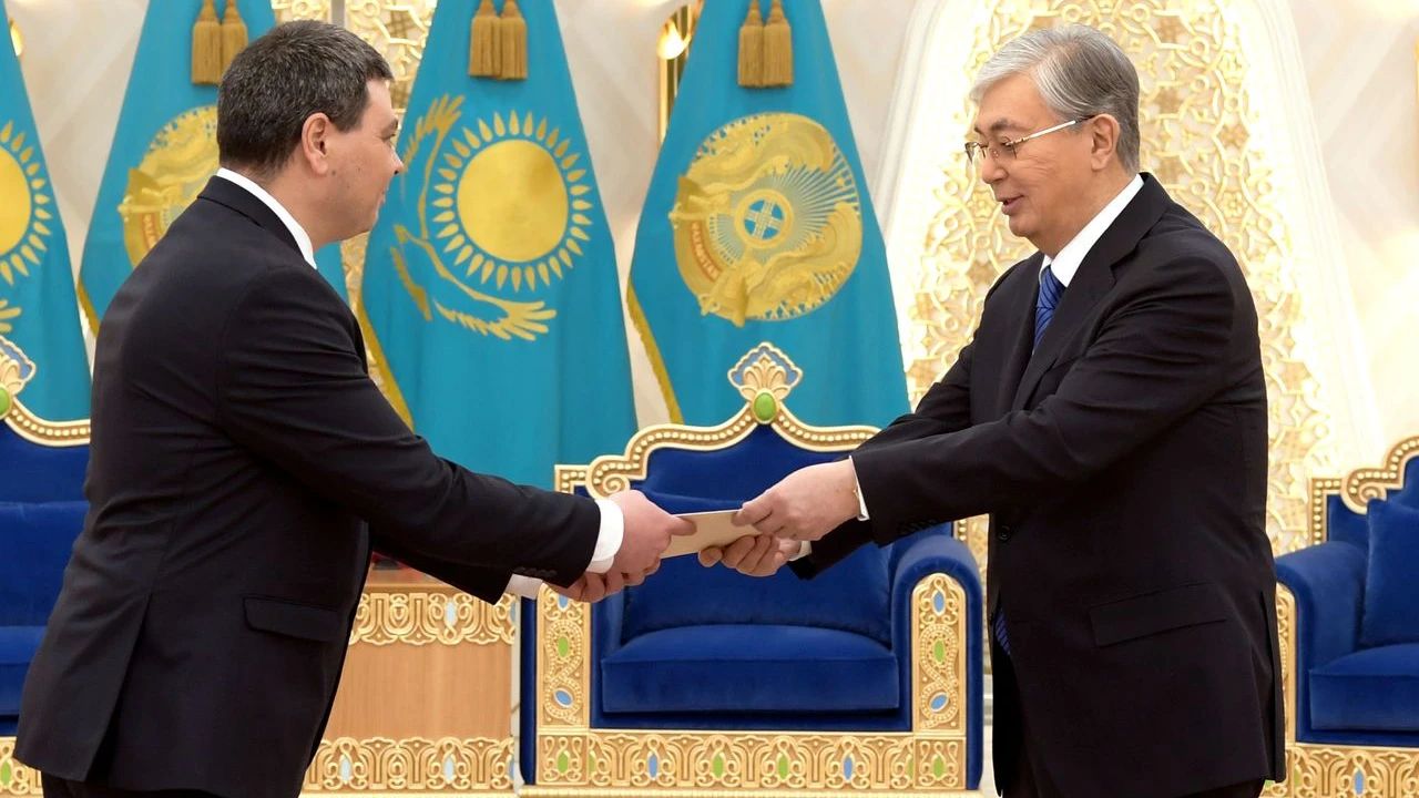 President Kassym-Jomart Tokayev receives Credentials from ambassadors of a number of states 