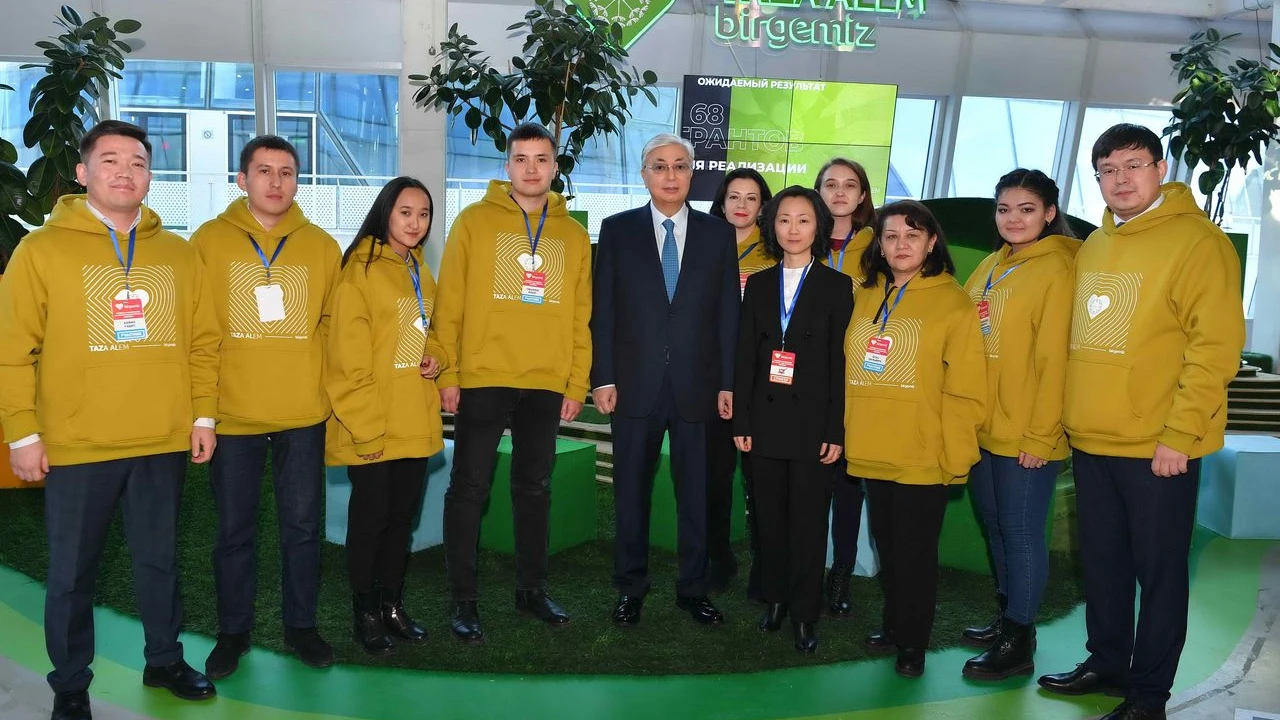 Мемлекет басшысы «Birgemiz» атты республикалық Волонтерлер фронт-офисінің ашылу рәсіміне қатысты 