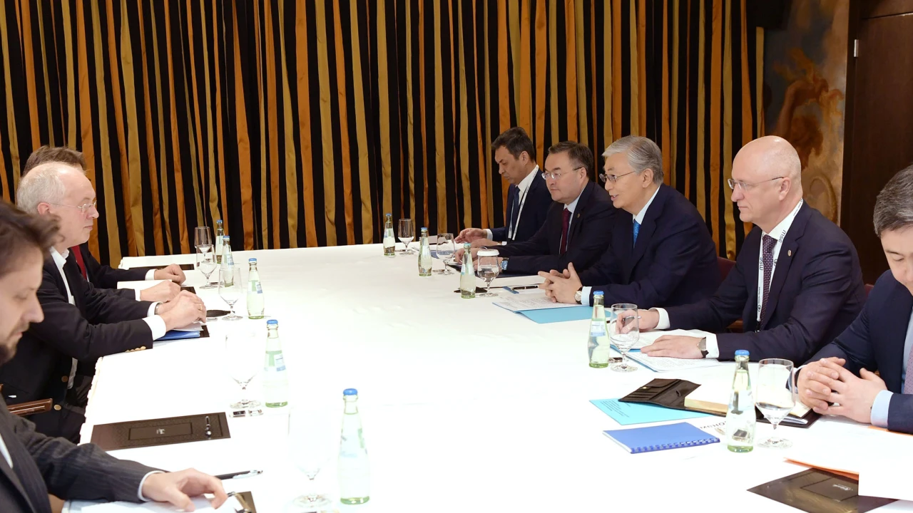 The President of Kazakhstan held a number of meetings with the leading German companies 