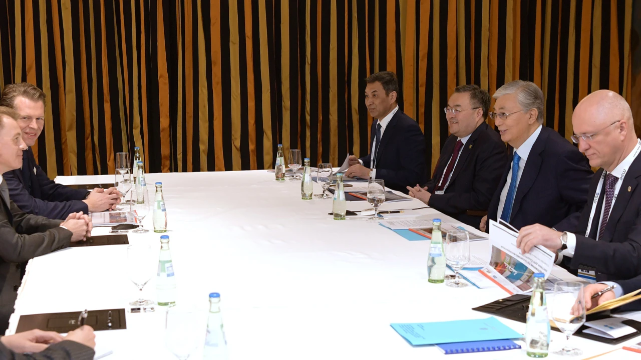 The President of Kazakhstan held a number of meetings with the leading German companies 