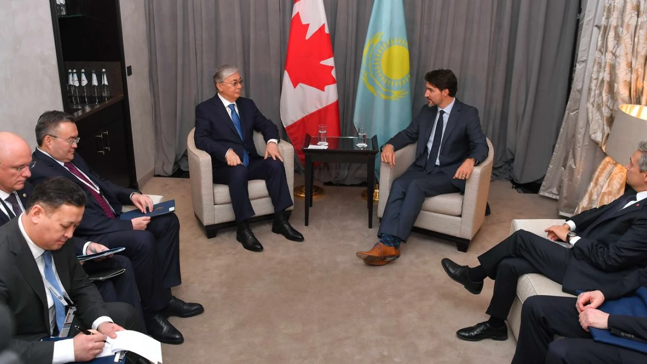 Kassym-Jomart  Tokayev held meeting with Prime Minister of Canada Justin Trudeau 