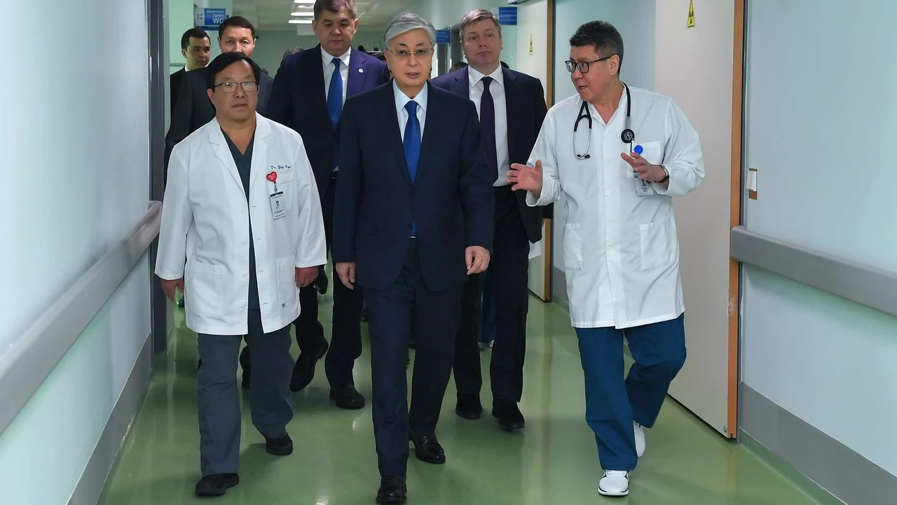 The Head of State visited “National Scientific Cardiac Surgery Center” JSC 