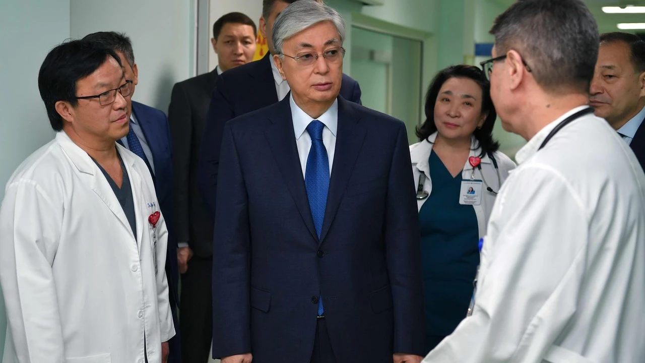 The Head of State visited “National Scientific Cardiac Surgery Center” JSC 