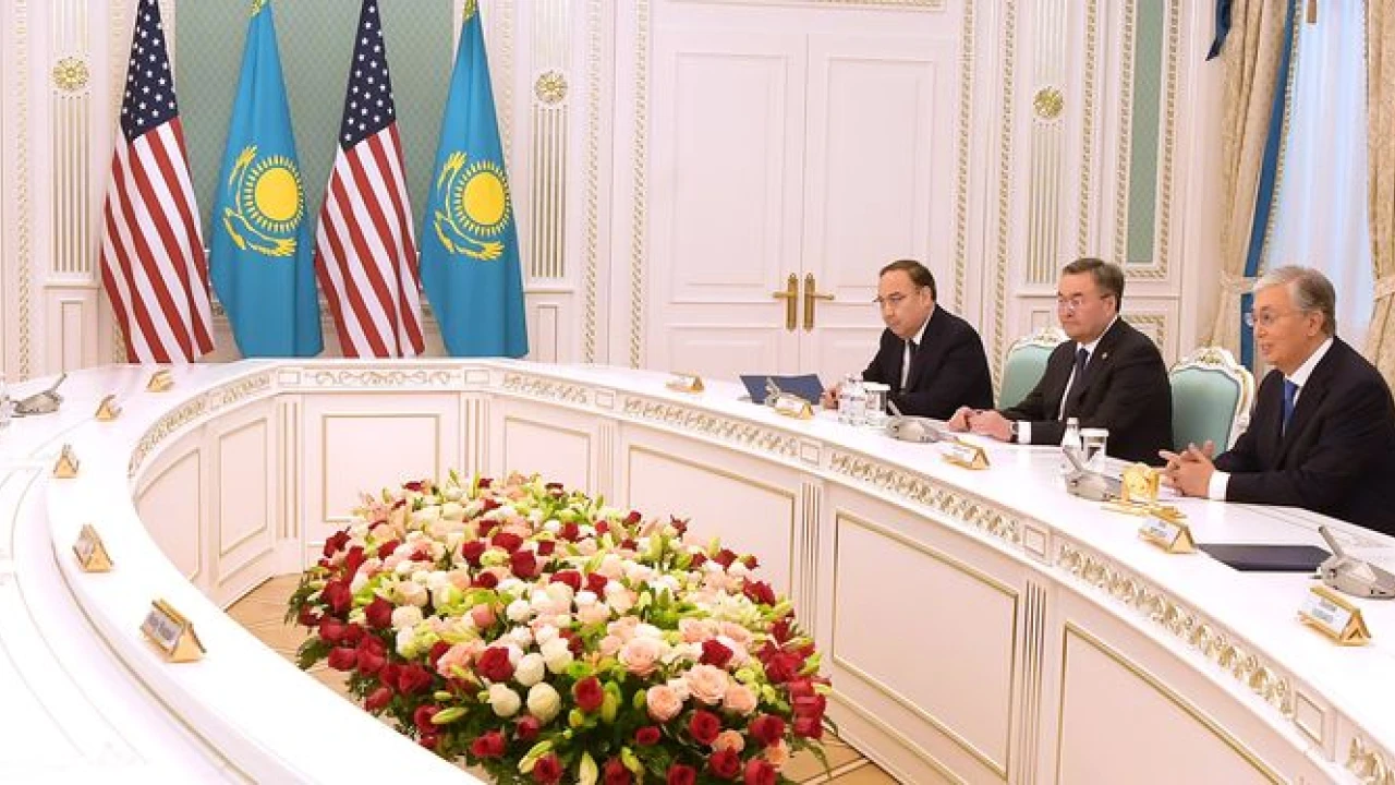 The President of Kazakhstan held a meeting with U.S. Secretary of State Michael Pompeo 