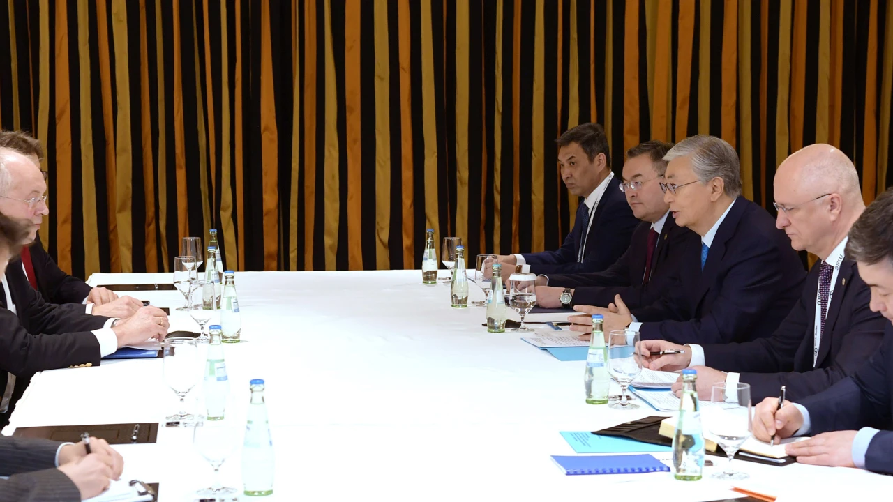 The President of Kazakhstan held a number of meetings with the leading German companies 