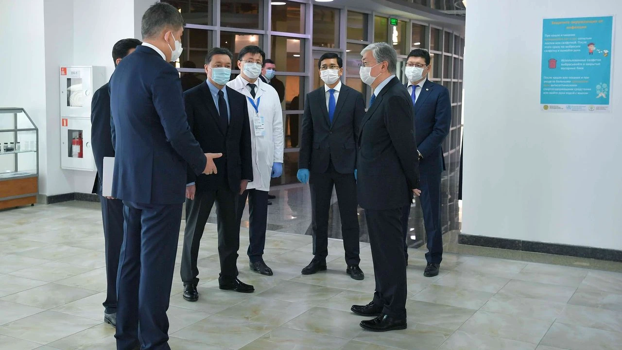 Kassym-Jomart Tokayev visited the National Centre for Biotechnology 