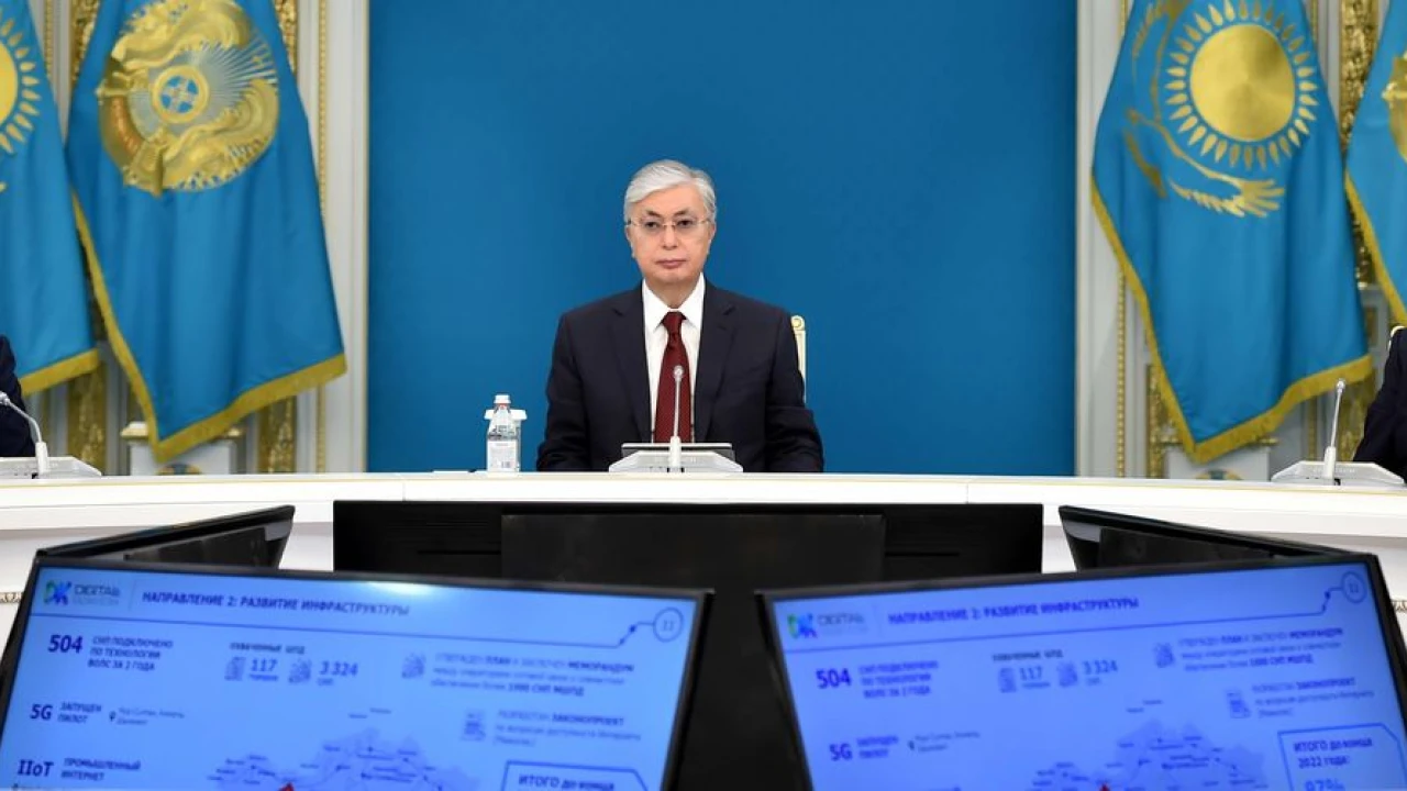 The Head of State held a meeting on the implementation of the “Digital Kazakhstan” State Program 