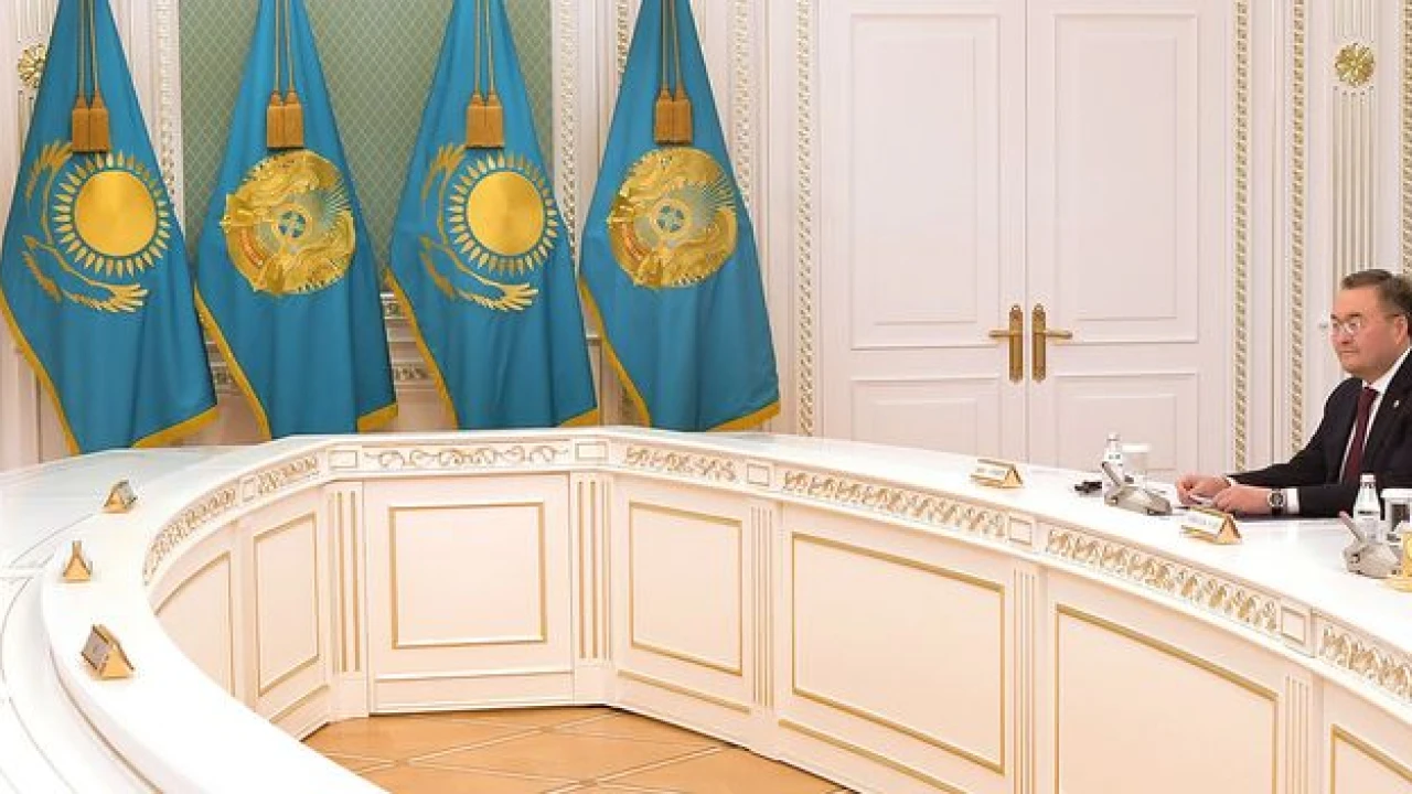 The President of Kazakhstan meets with Yang Jiechi, Member of the Political Bureau of the Central Committee of the Communist Party of China 