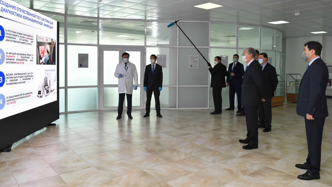 Kassym-Jomart Tokayev visited the National Centre for Biotechnology 