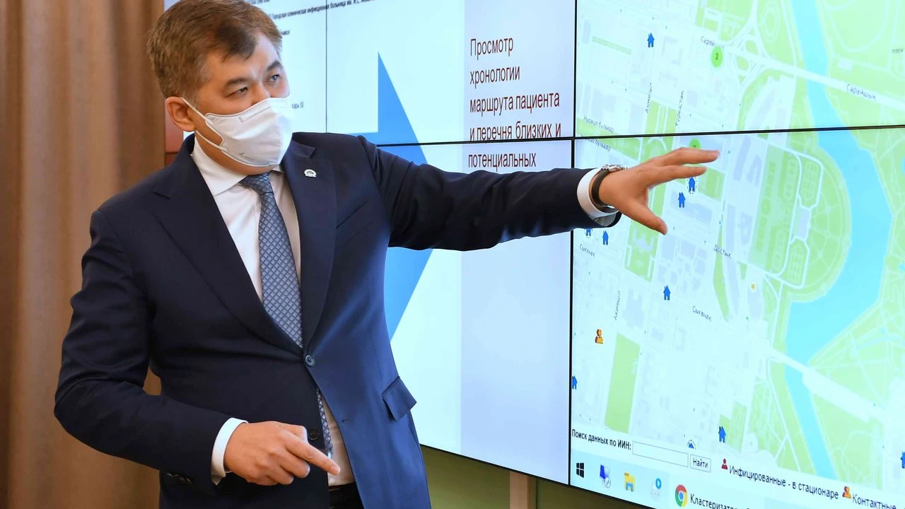 Kassym-Jomart Tokayev visited the Operative Сentre for Coordination and Monitoring of Emergency Situations 