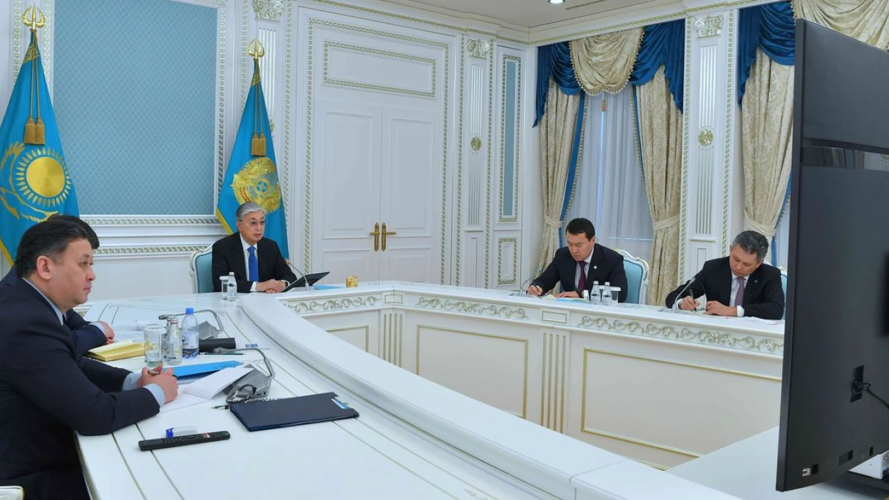 President of Kazakhstan Kassym-Jomart Tokayev participated in a working meeting of members of the Supreme Eurasian Economic Council 