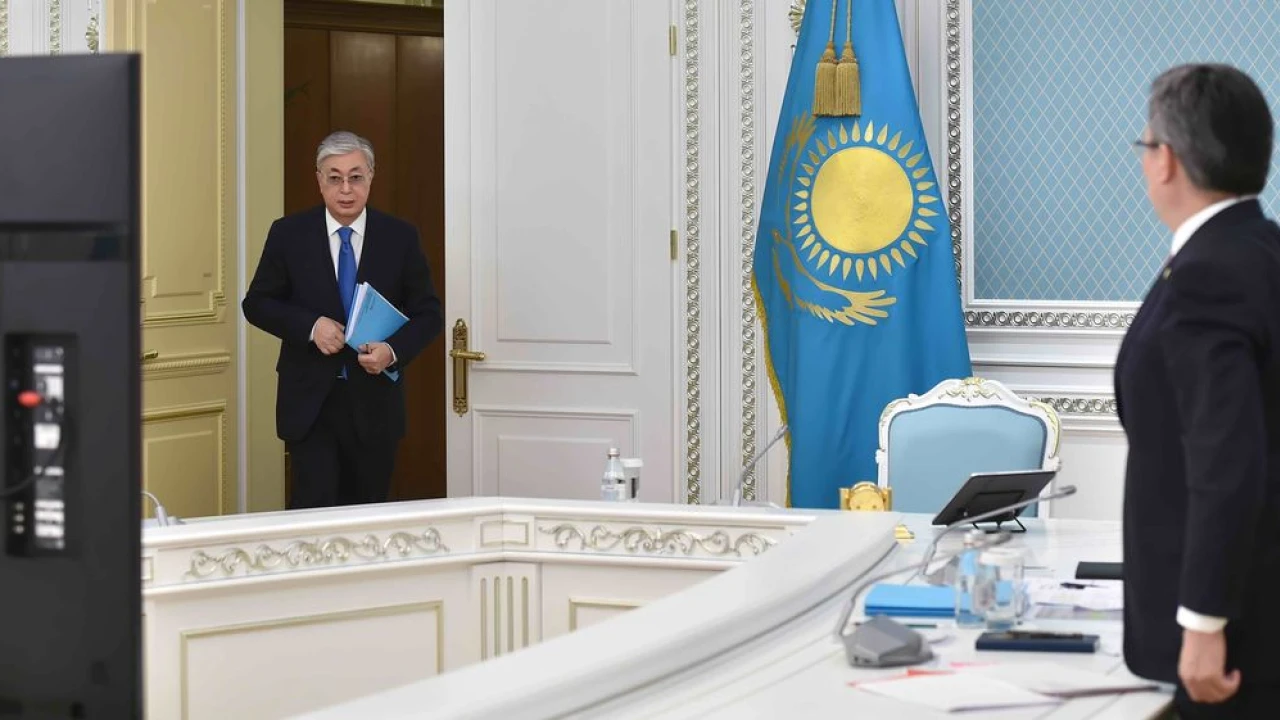 President of Kazakhstan Kassym-Jomart Tokayev participated in a working meeting of members of the Supreme Eurasian Economic Council 