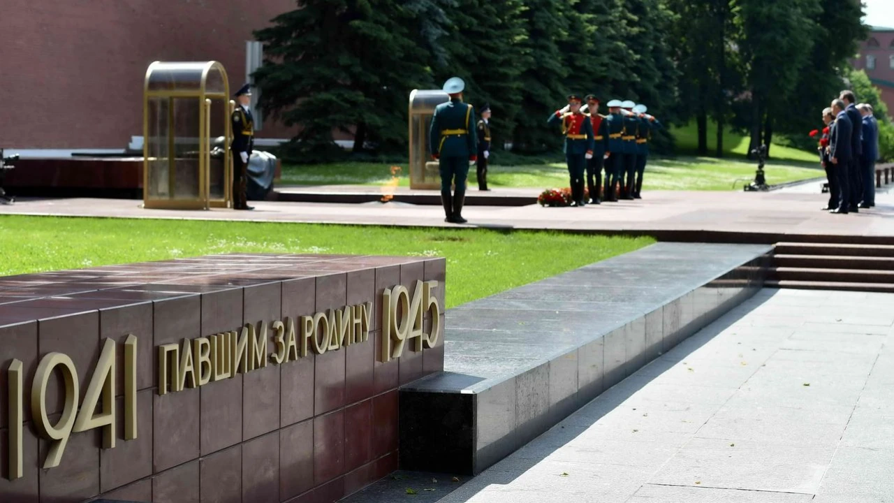 President of Kazakhstan attends the military parade on the occasion of the 75th anniversary of Victory in the Great Patriotic War 