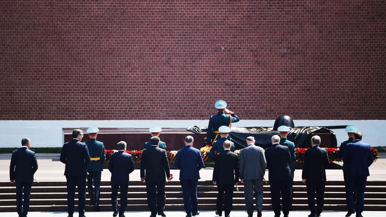 President of Kazakhstan attends the military parade on the occasion of the 75th anniversary of Victory in the Great Patriotic War 