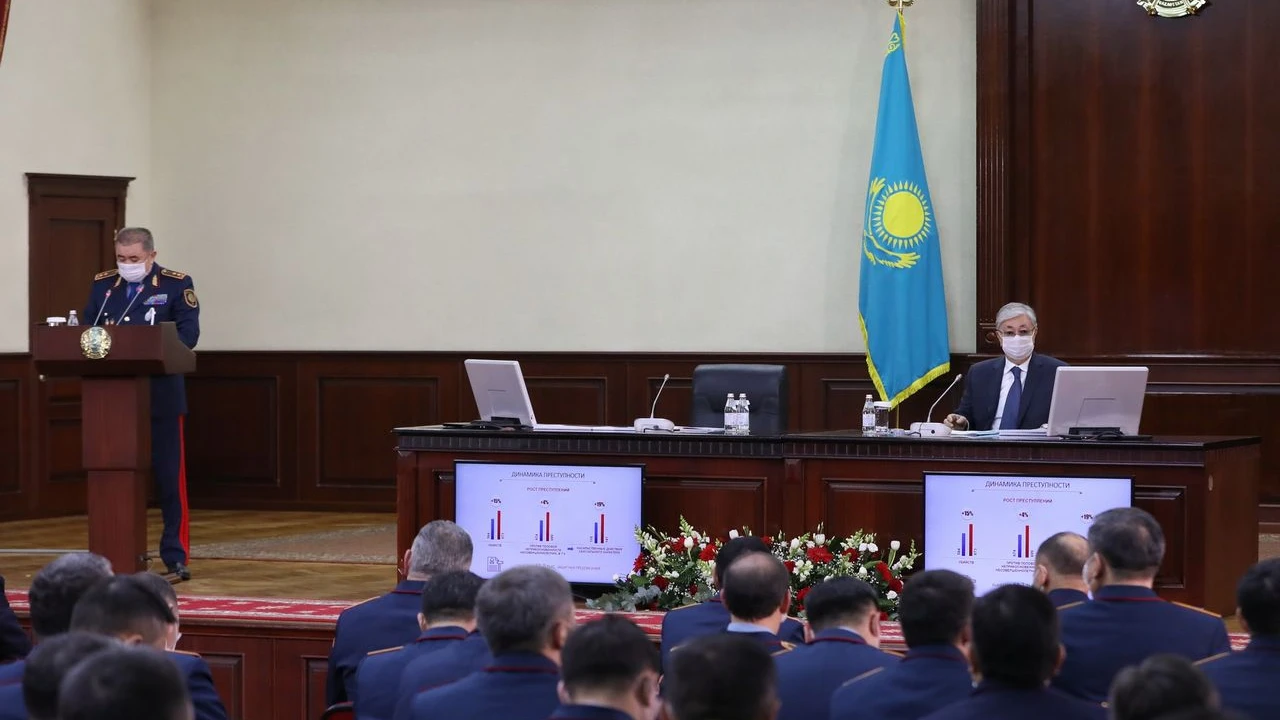 The President held an Enlarged Meeting of the Board of the Ministry of Internal Affairs 