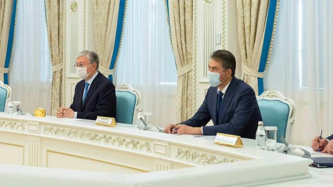 President of Kazakhstan Kassym-Jomart Tokayev receives Minister of Defense of the Russian Federation Sergei Shoigu 