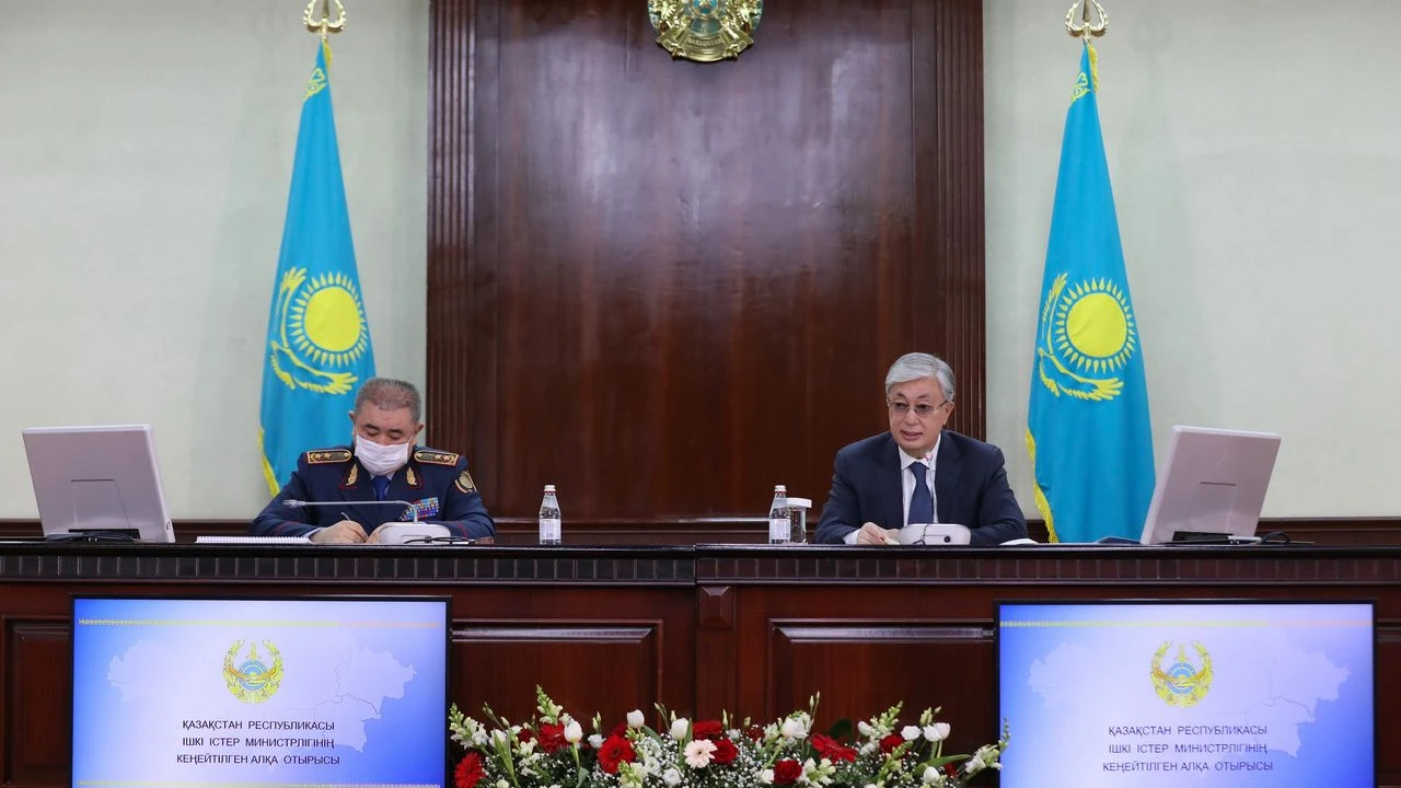 The President held an Enlarged Meeting of the Board of the Ministry of Internal Affairs 