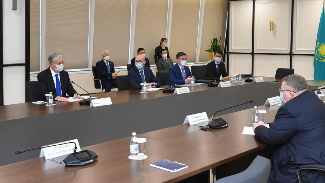 Kassym-Jomart Tokayev held a meeting with the Russian delegation 