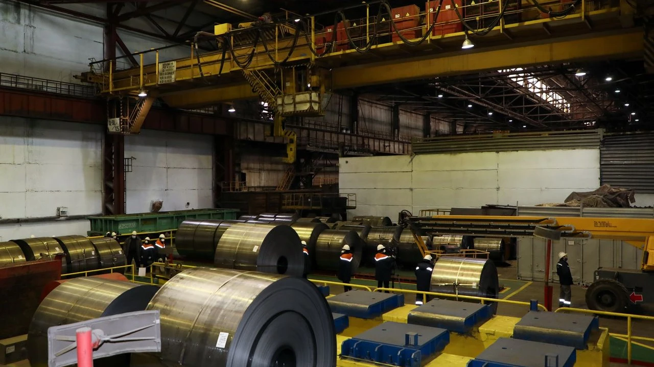 The Head of State visits “ArcelorMittal Temirtau” JSC steel plant 