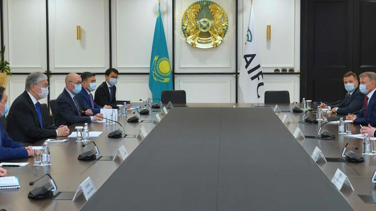 Kassym-Jomart Tokayev held a meeting with the Russian delegation 