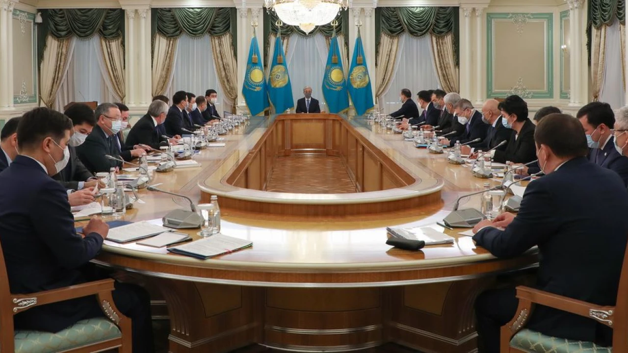 The President held a meeting with the akims 