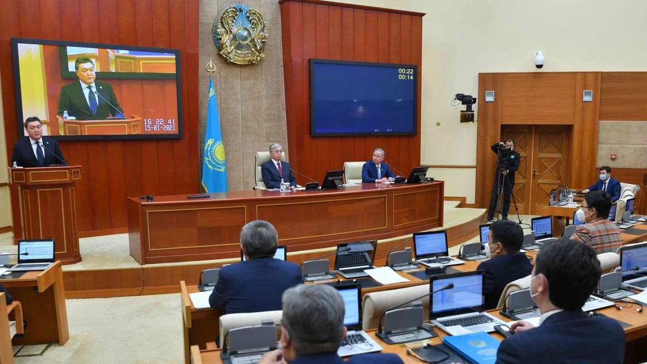 The President took part in the Plenary Session of the Majilis of the Parliament 