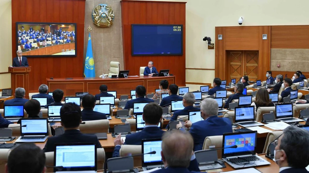 The President took part in the Plenary Session of the Majilis of the Parliament 