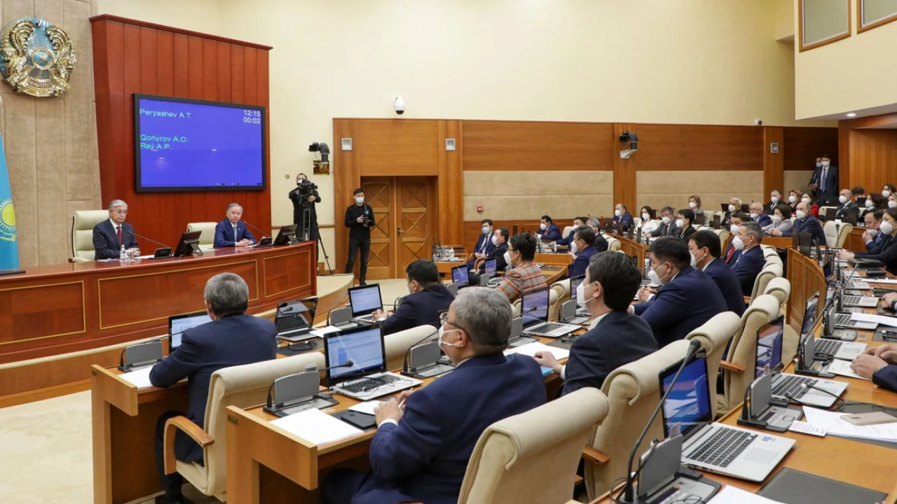 The President took part in the Plenary Session of the Majilis of the Parliament 