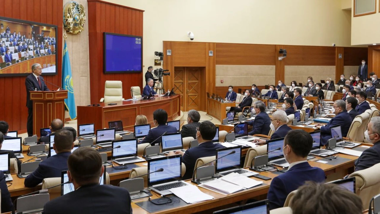 The President took part in the Plenary Session of the Majilis of the Parliament 