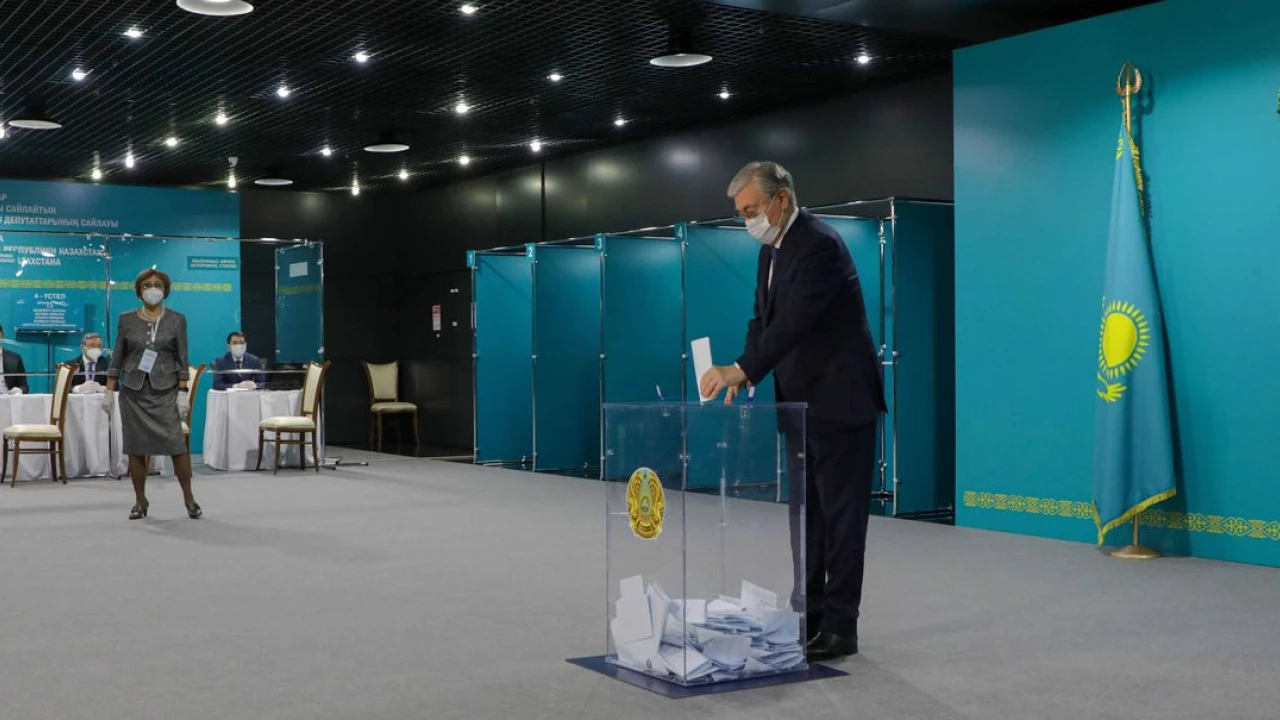 The Head of State took part in the elections of deputies of the Majilis of the Parliament elected from the Assembly of People of Kazakhstan 