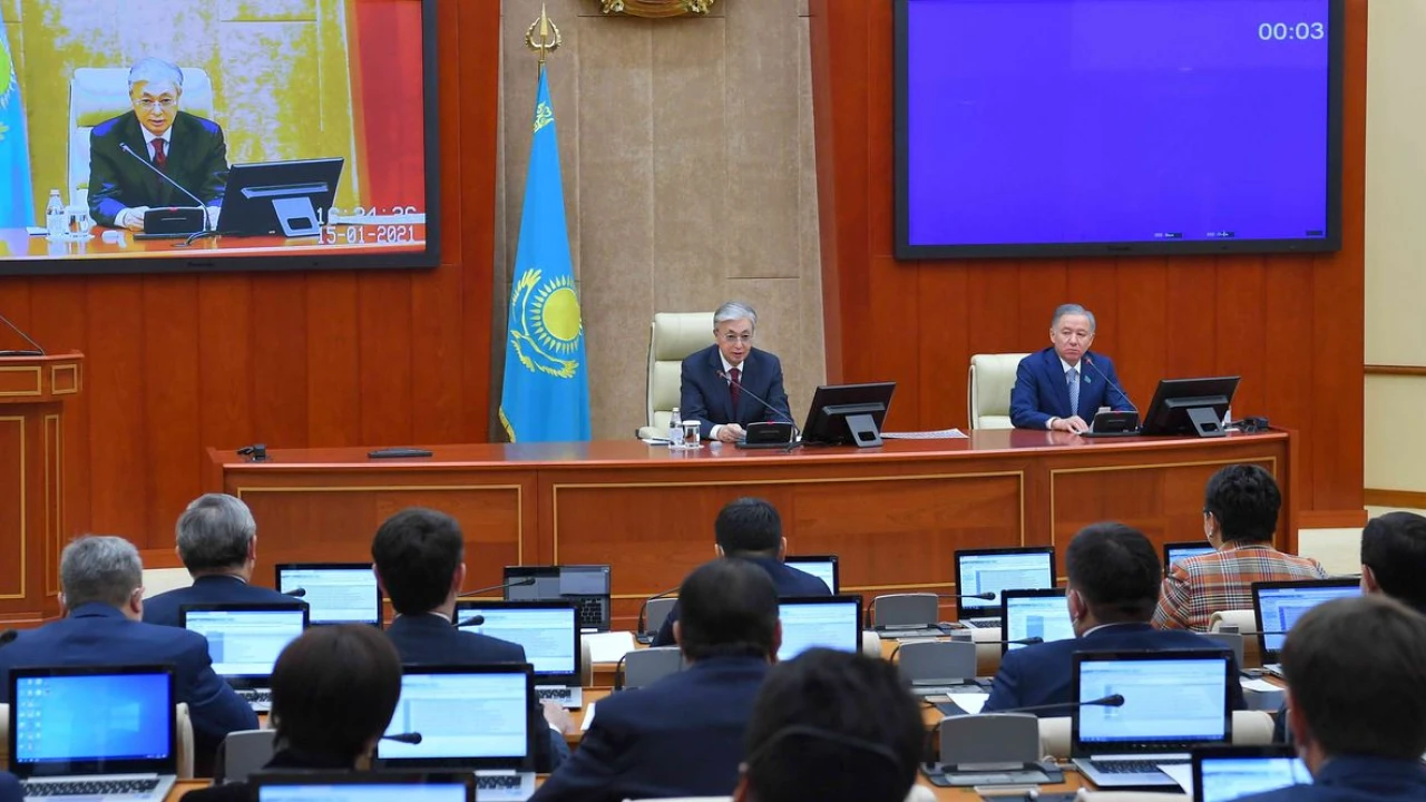 The President took part in the Plenary Session of the Majilis of the Parliament 