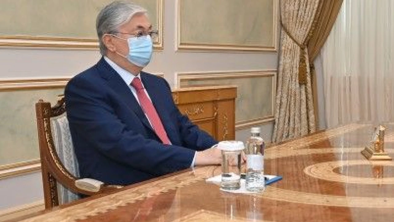 President Kassym-Jomart Tokayev receives Prime Minister Askar Mamin 